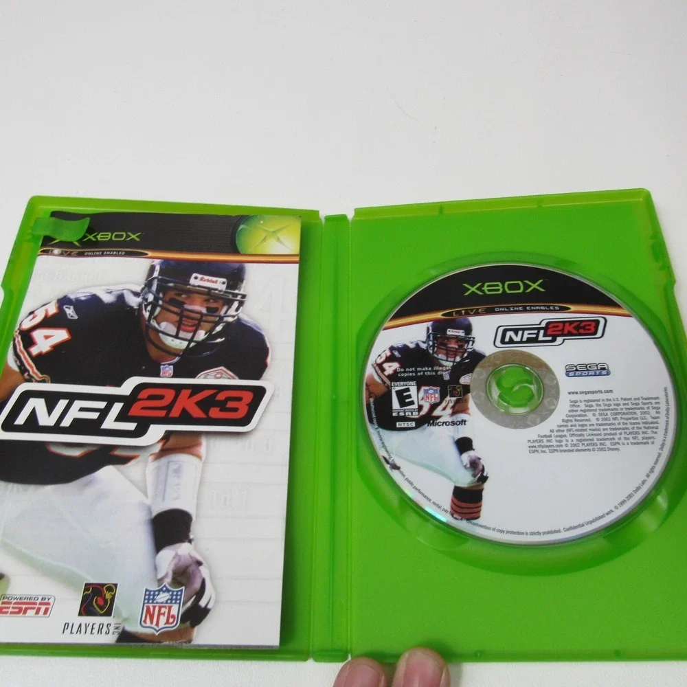 NFL 2K3 (Microsoft Xbox, 2002) 1‎